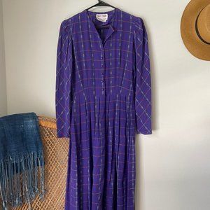 Vintage Maggy London Silk Dress